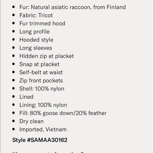 SAM Infinity Long Down Jacket - Picture 7 of 8